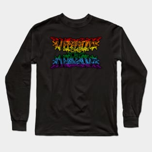 Negative Øhio Logo - Brutal Gay Pride Long Sleeve T-Shirt